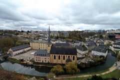 Blick auf die Altstadt und St Jean du Grund