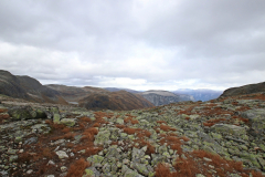 Abstieg vom Bakkanosi ins Slettedalen-Tal