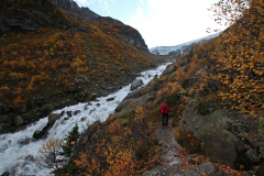 Wanderung zur Gletscherzunge des Buarbreen
