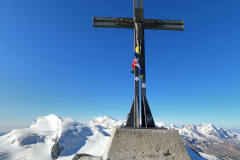 Gipfelkreuz Allalinhorn (4.027 Meter)
