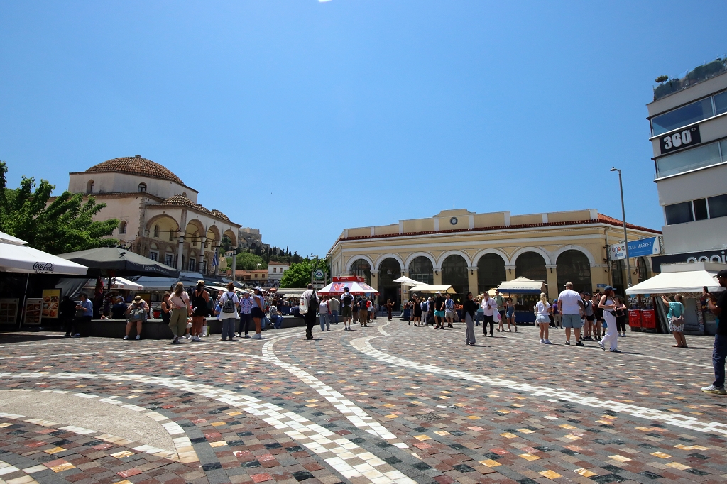 Monastiraki-Platz in Athen