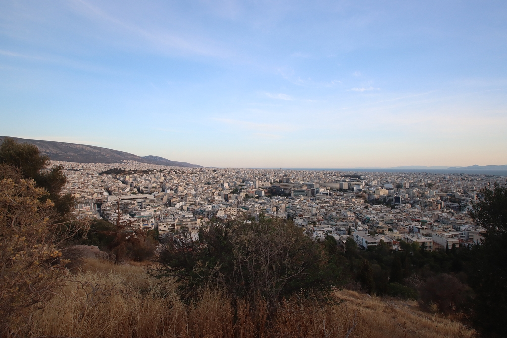 Aussicht auf Athen vom Philopappos-Denkmal