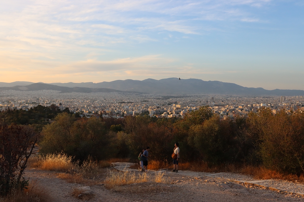 Aussicht vom Nymphen-Hügel
