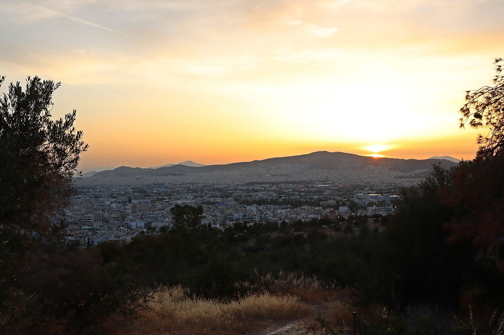 Aussicht vom Nymphen-Hügel