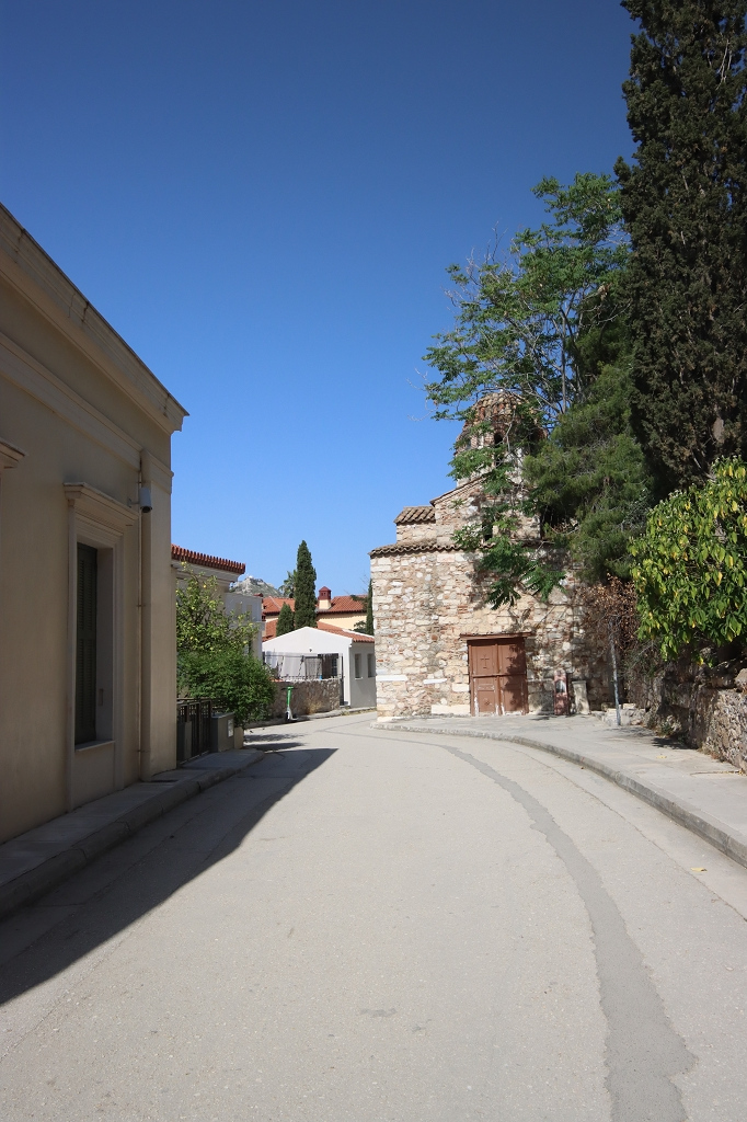 Auf dem Weg ins Viertel Anafiotika