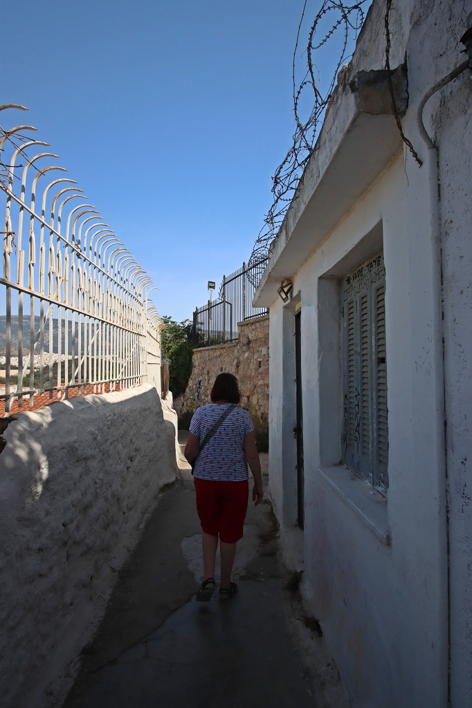 Viertel Anafiotika in Athen