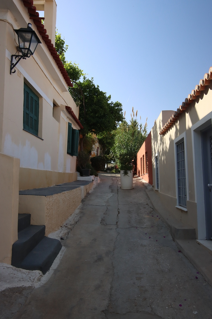 Viertel Anafiotika in Athen