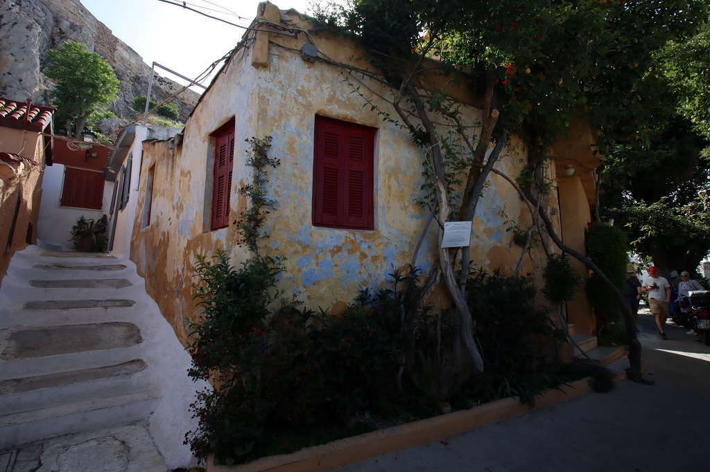 Viertel Anafiotika in Athen