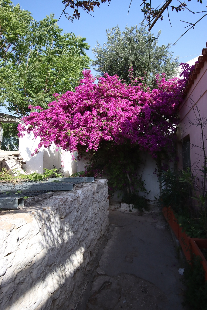 Viertel Anafiotika in Athen