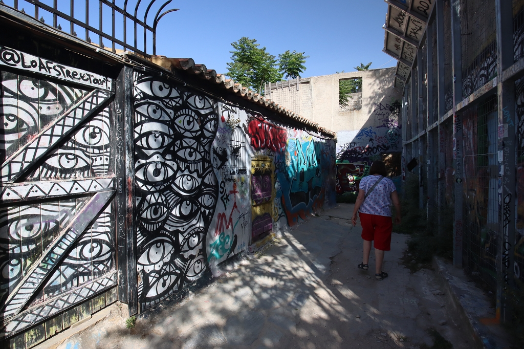 Viertel Anafiotika in Athen