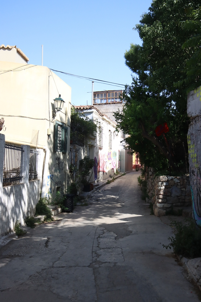 Viertel Anafiotika in Athen