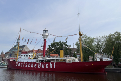 Museumsfeuerschiff "Amrumbank Deutsche Bucht" in Emden