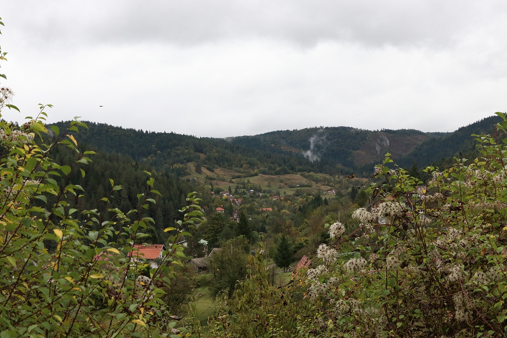 Blick auf die Landschaft in Bosnien und Herzegowina