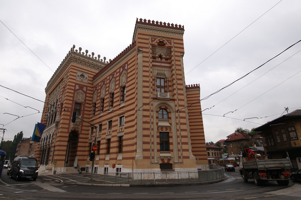 Historisches Rathaus in Sarajevo