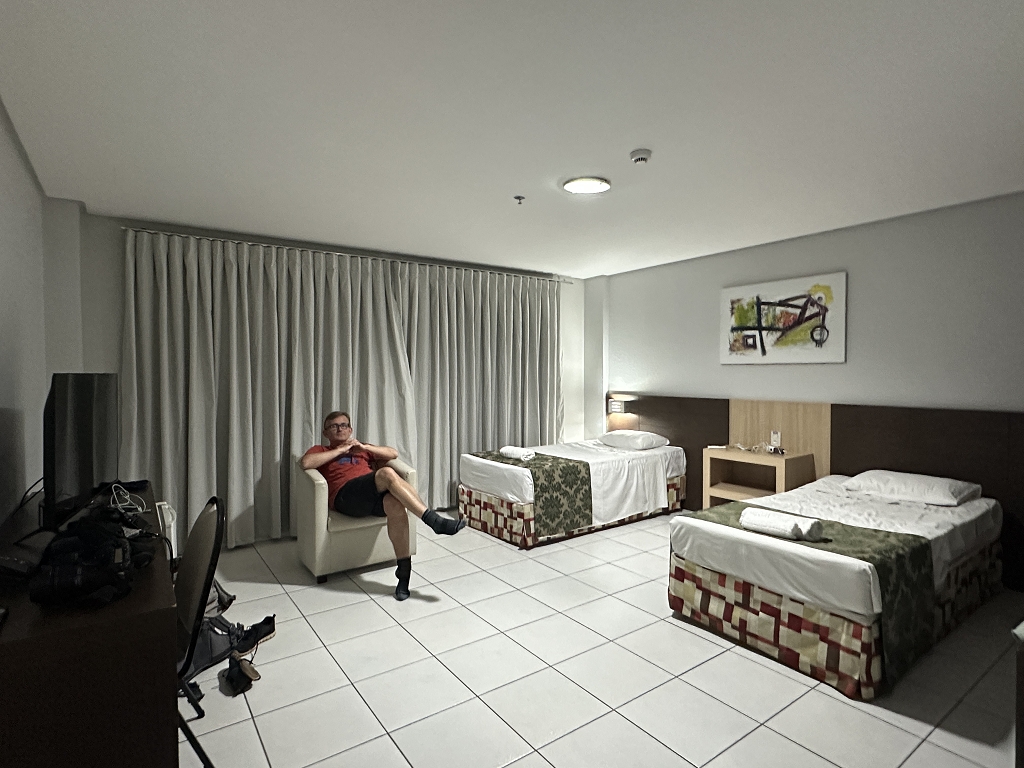 Unser Zimmer im Hotel Hits Pantanal