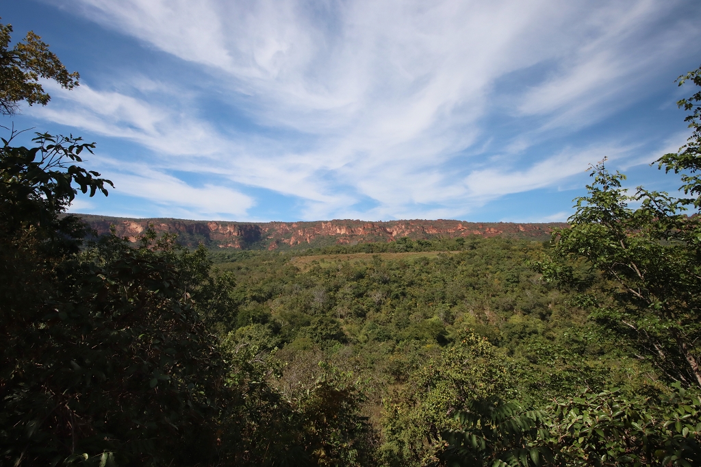 Blick auf den Nationalpark Chapada dos Guimaraes