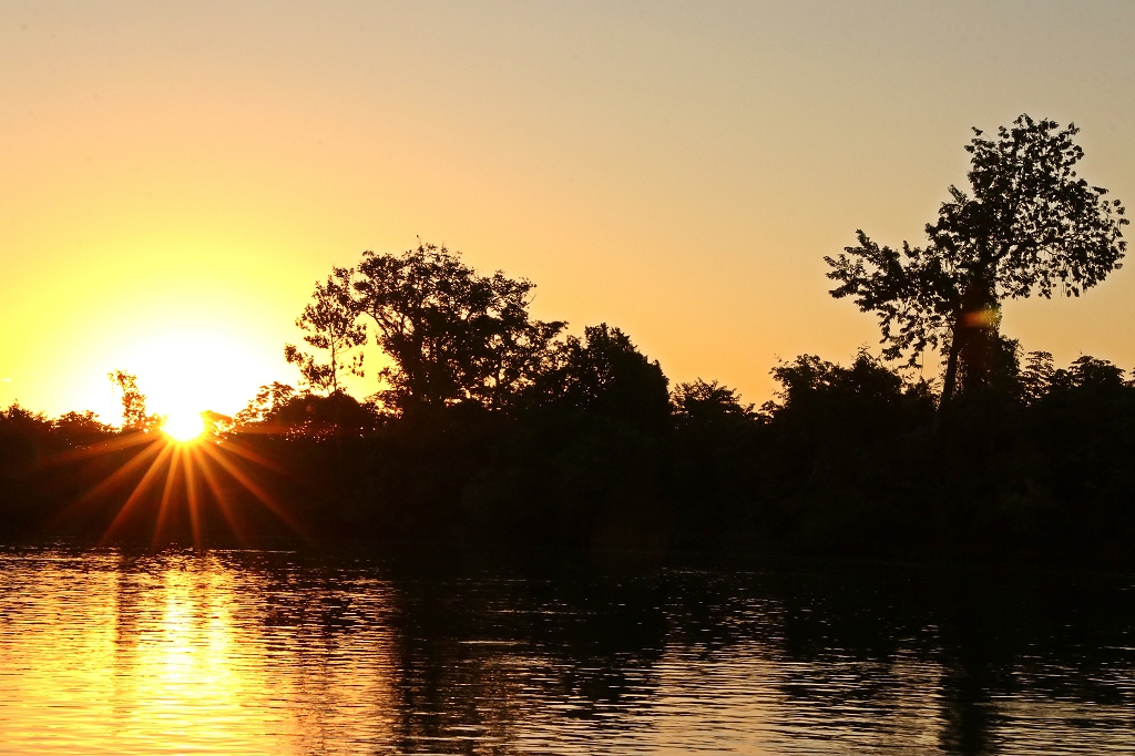 Sonnenuntergang im Pantanal