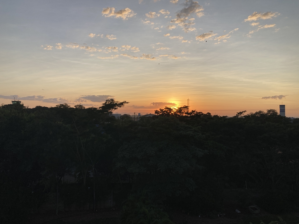 Sonnenaufgang über Cuiaba