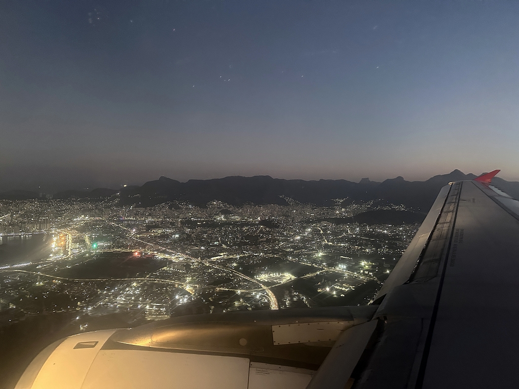Landeanflug auf Rio de Janeiro