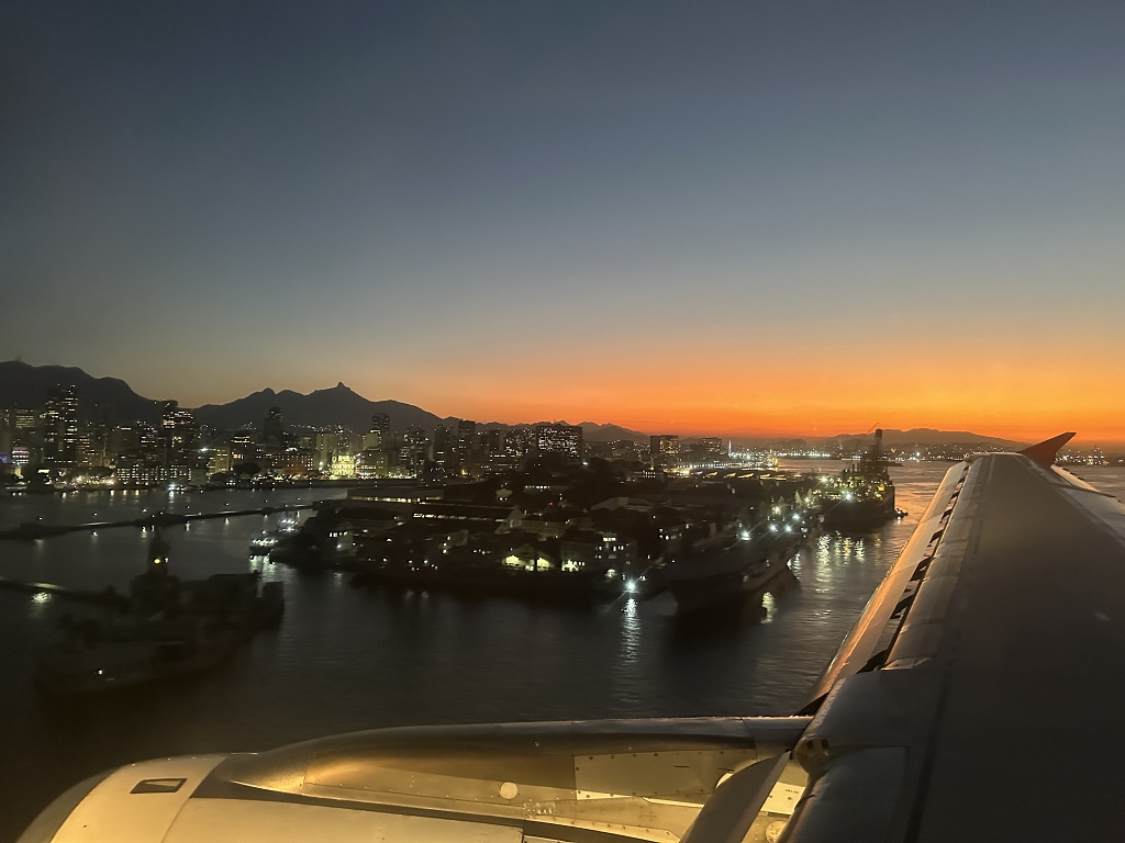 Landeanflug auf Rio de Janeiro