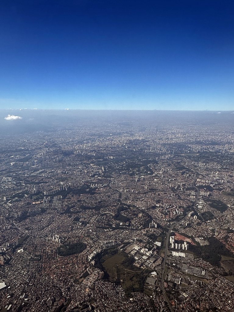Blick auf Sao Paulo