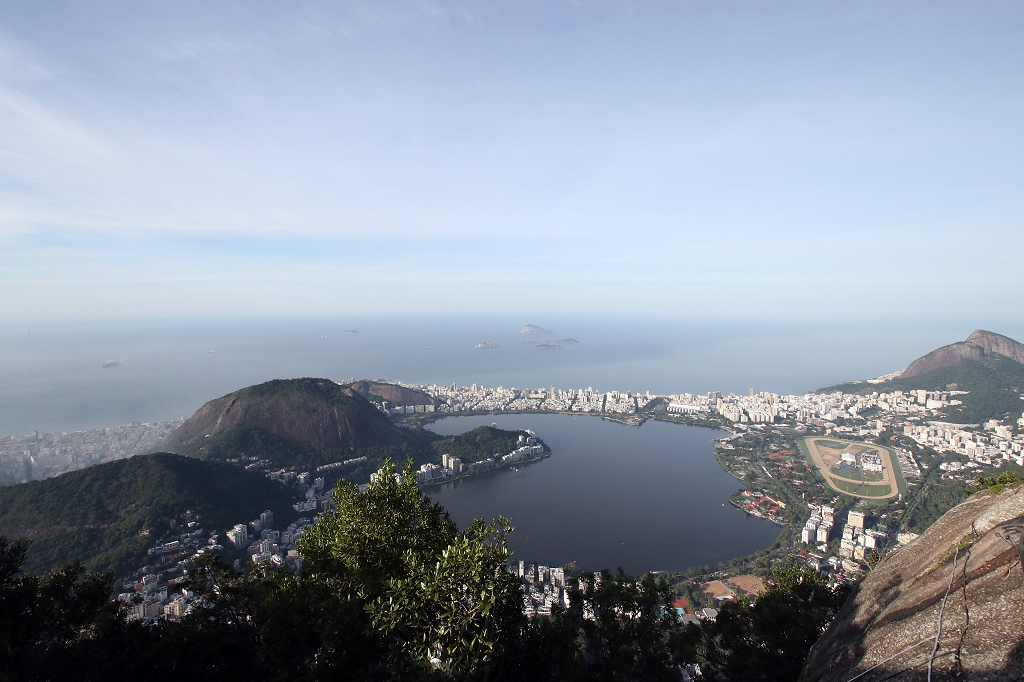 Blick vom Corcovado in Rio de Janeiro