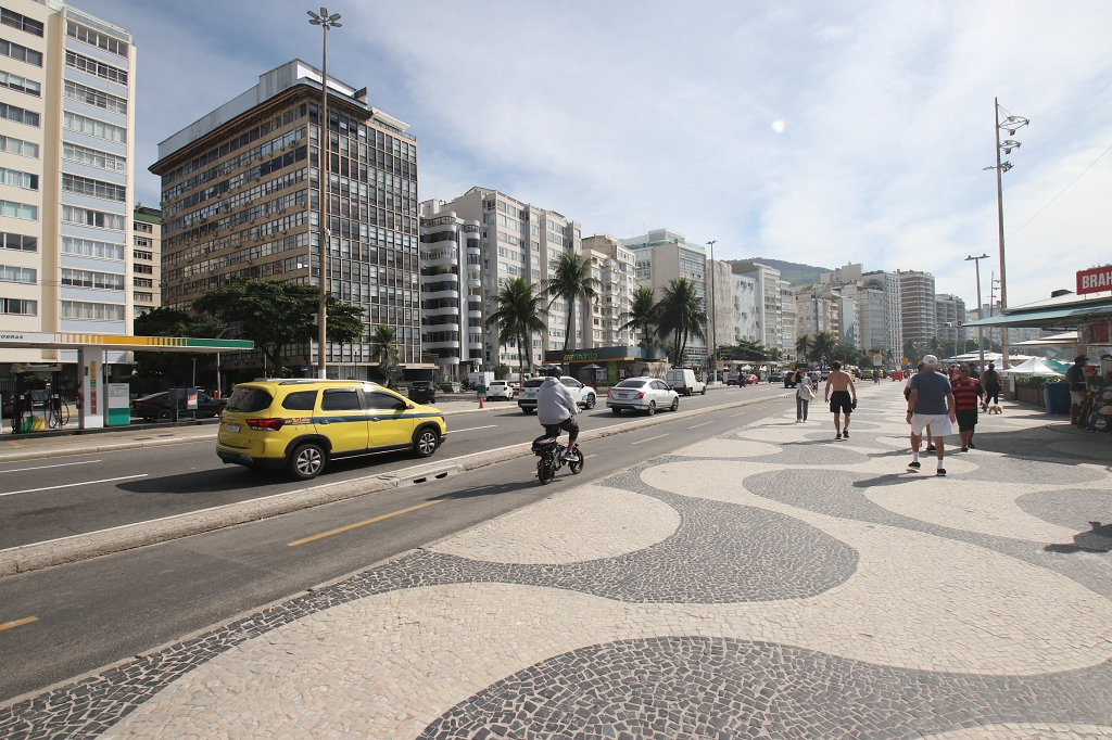 Promenade an der Copacabana