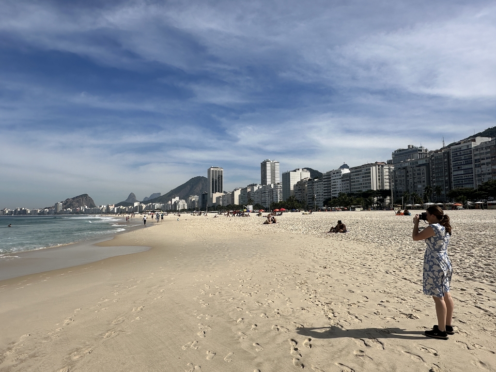 Posto 1 - Leme an der Copacabana