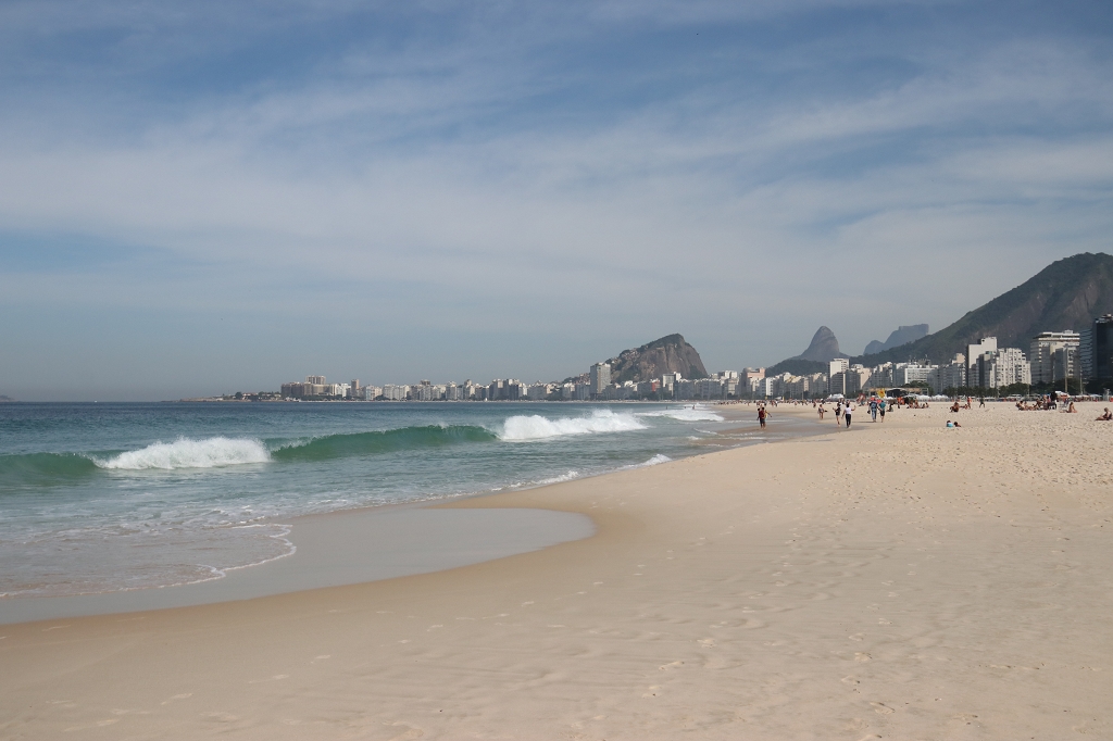 Posto 1 - Leme an der Copacabana