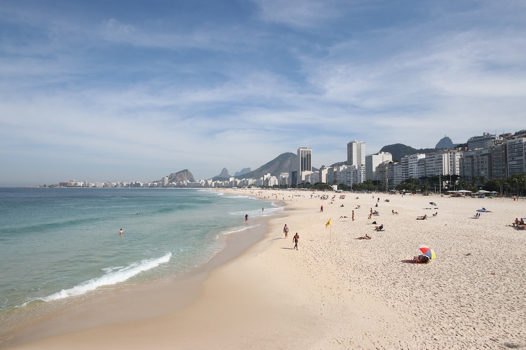 Posto 1 - Leme an der Copacabana