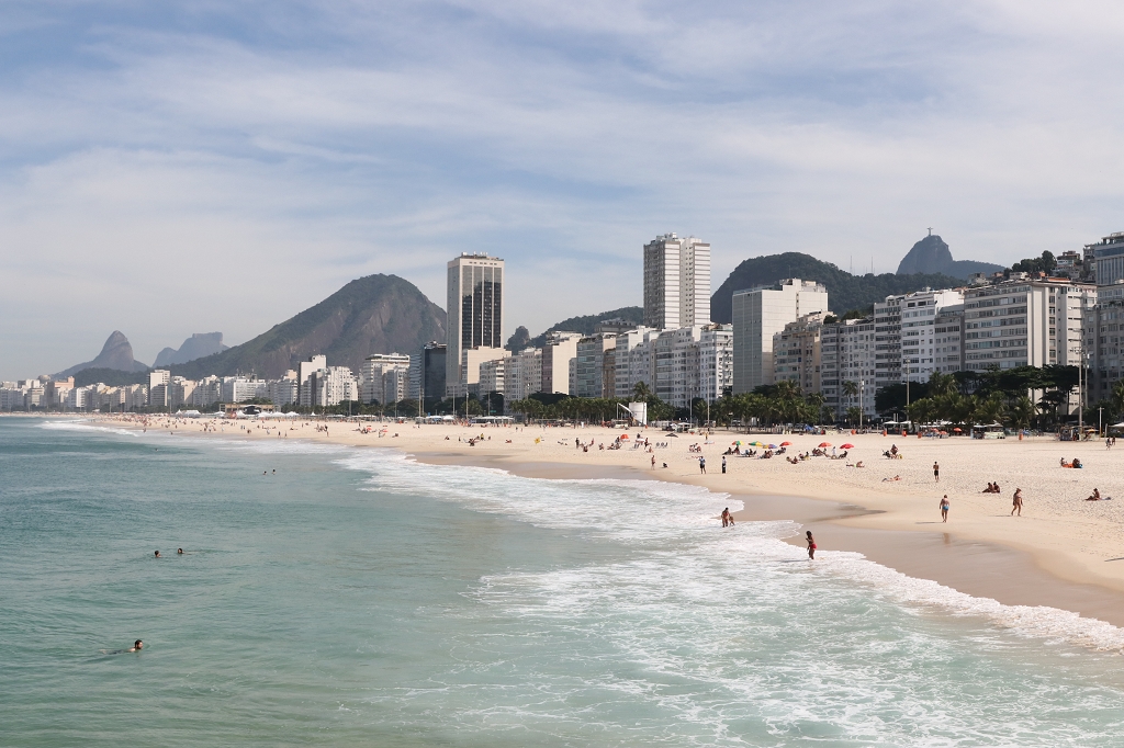 Posto 1 - Leme an der Copacabana