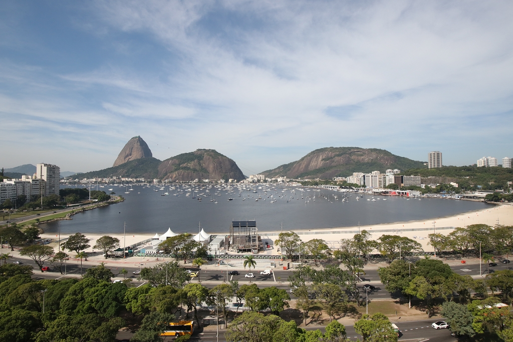 Blick auf den Zuckerhut vom Yoo2 Rio Hotel