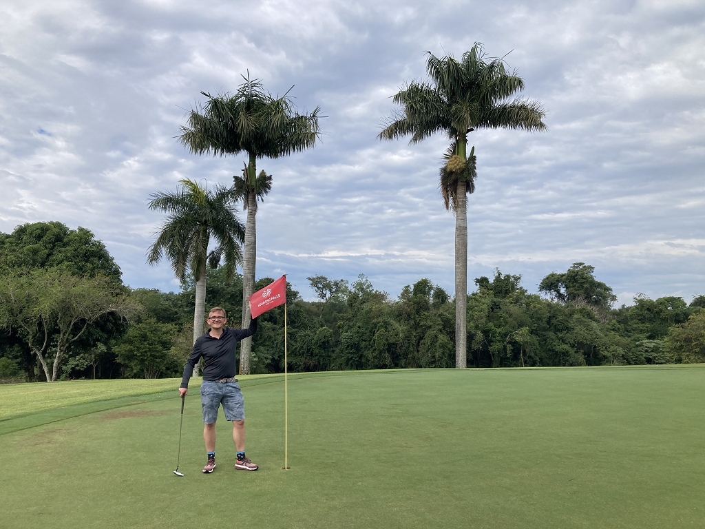 Bahn 1 auf dem Iguassu Falls Golfplatz