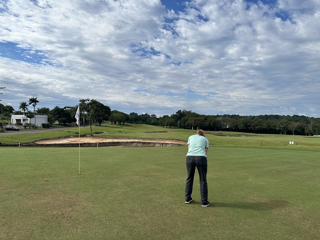 Putting Green Bahn 2 auf dem Iguassu Falls Golfclub