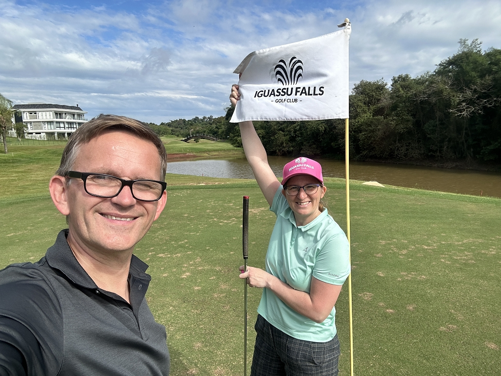 Loch 5 auf dem Iguassu Falls Golfclub