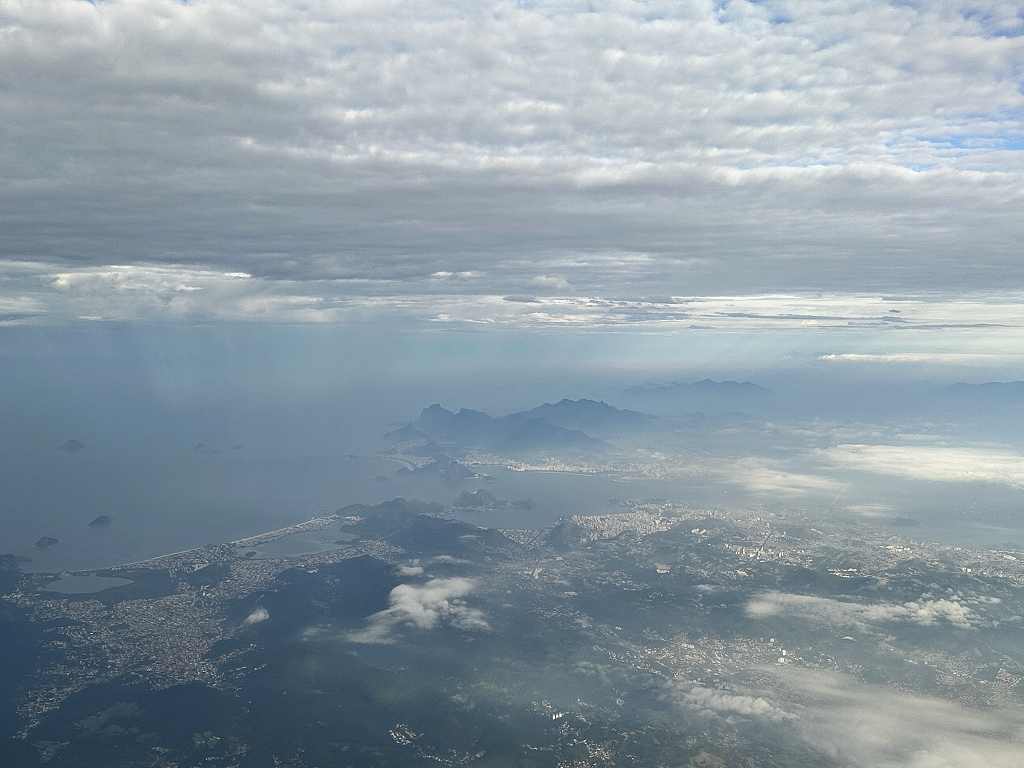 Flug von Rio nach Foz do Iguassu