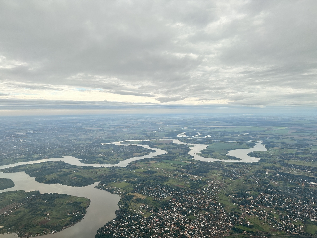 Flug von Rio nach Foz do Iguassu