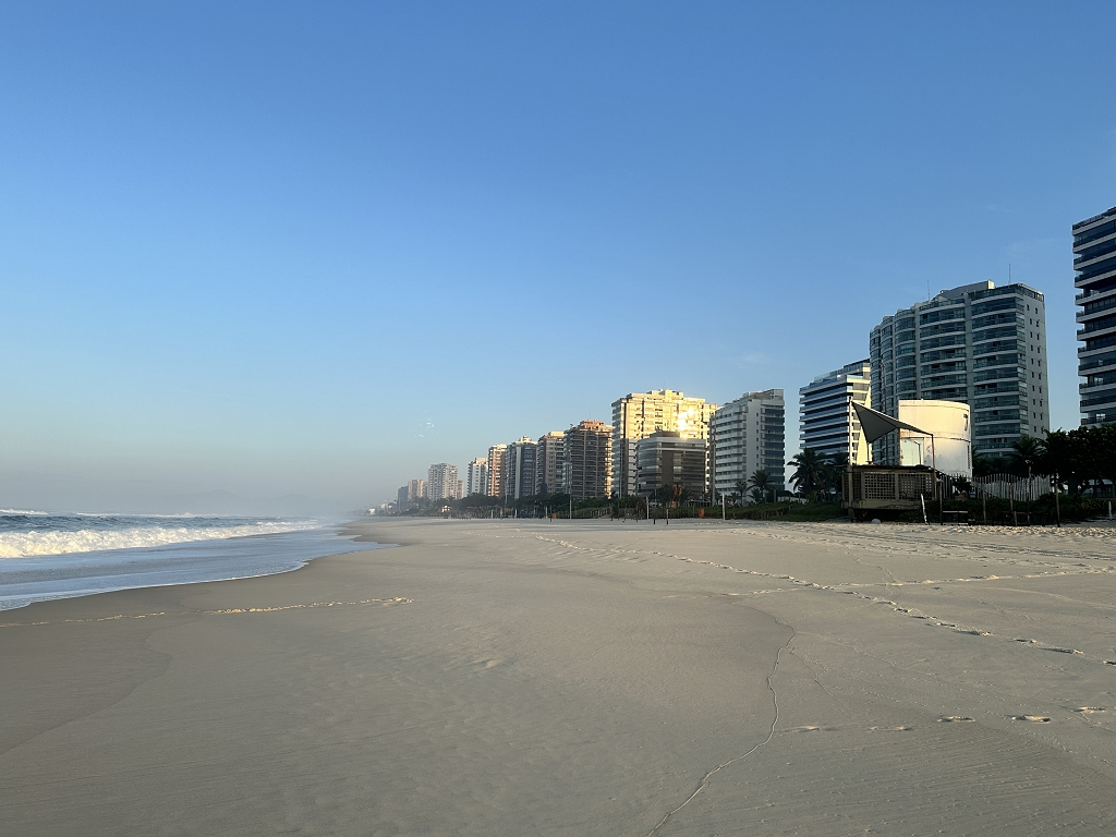 Am Strand Barra da Tijuca
