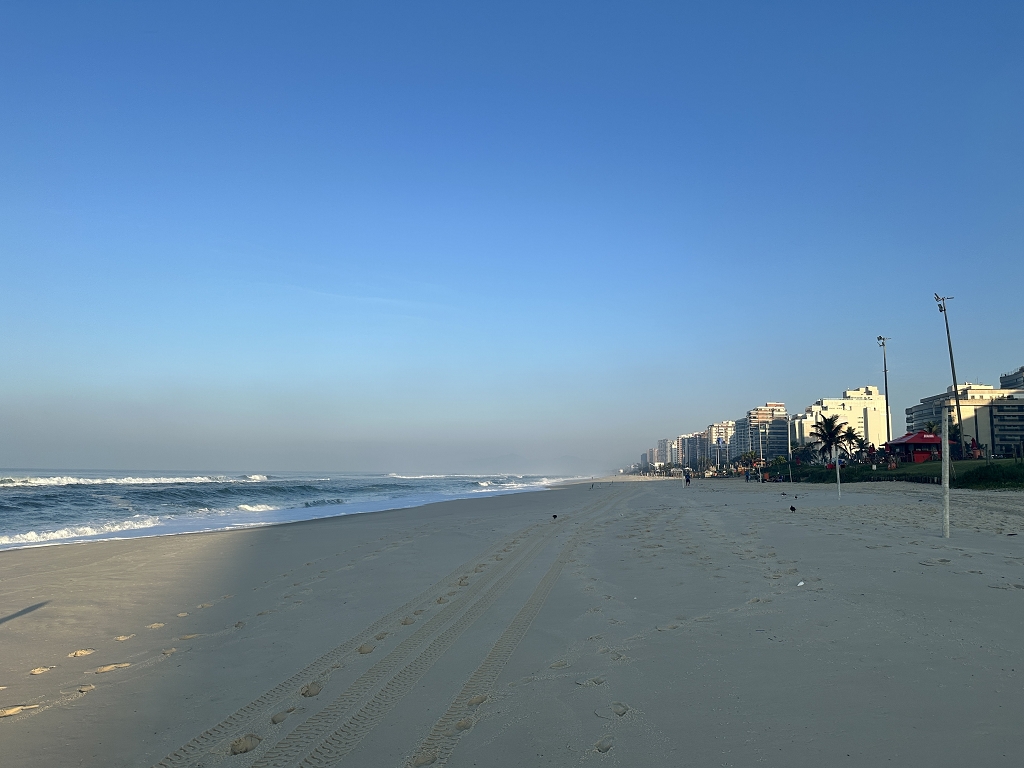 Am Strand Barra da Tijuca