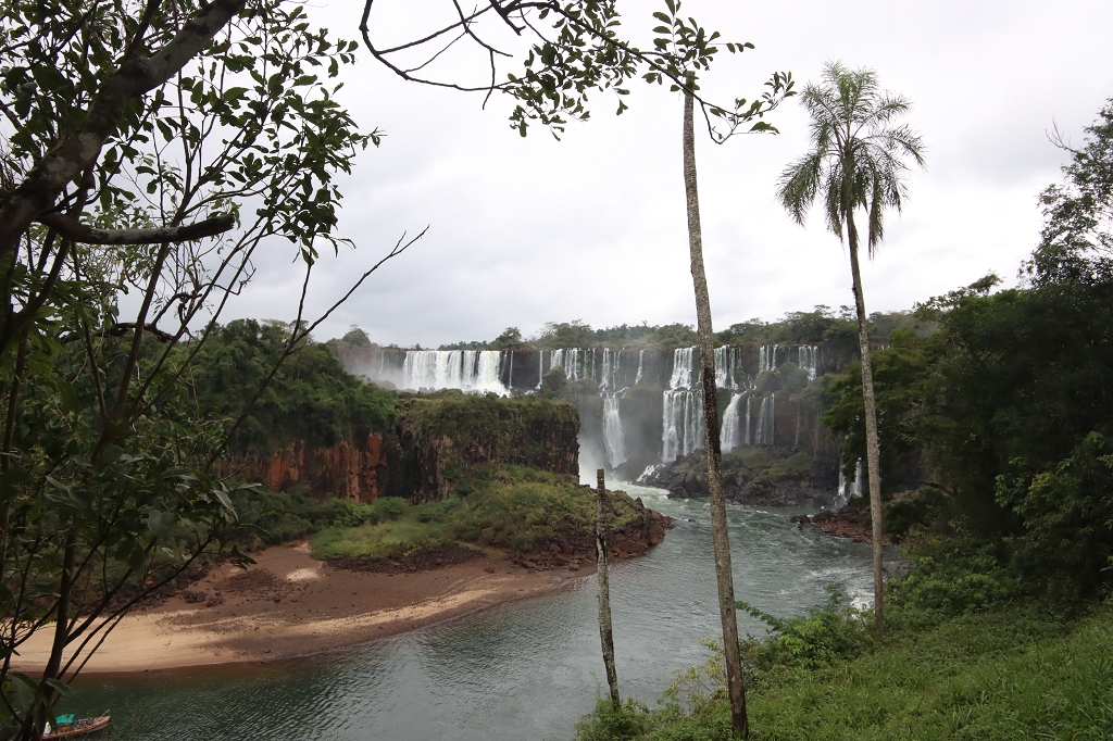 San Martin Insel an den Iguazu-Wasserfällen