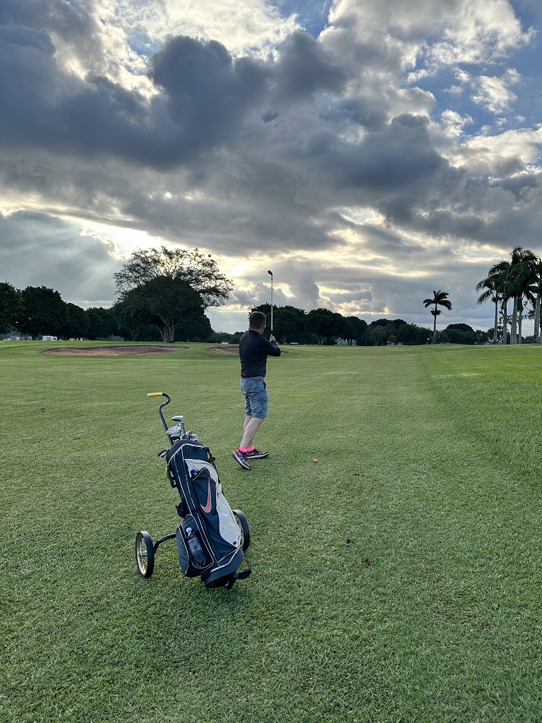 Bahn 17 auf dem Iguassu Falls Golfclub