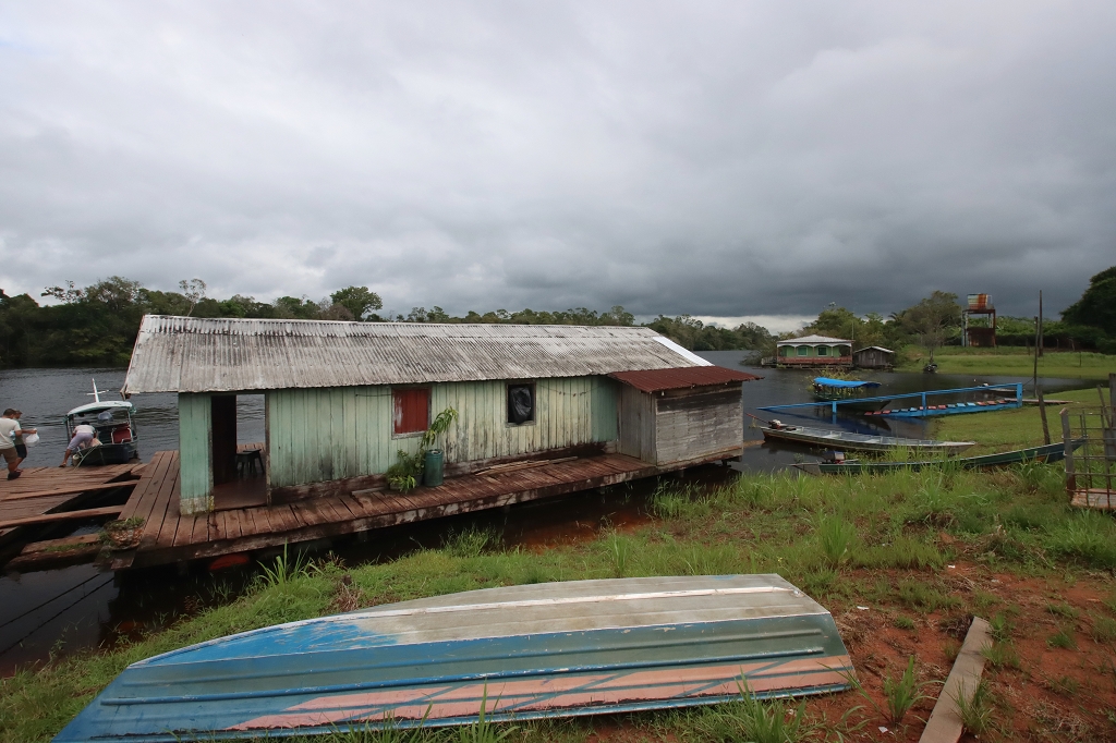 Fahrt vom Arara-Hafen zur Amazon Turtle Lodge