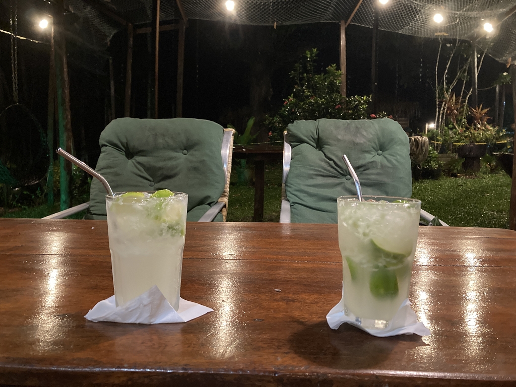 Caipirinha in der Amazonas Turtle Lodge