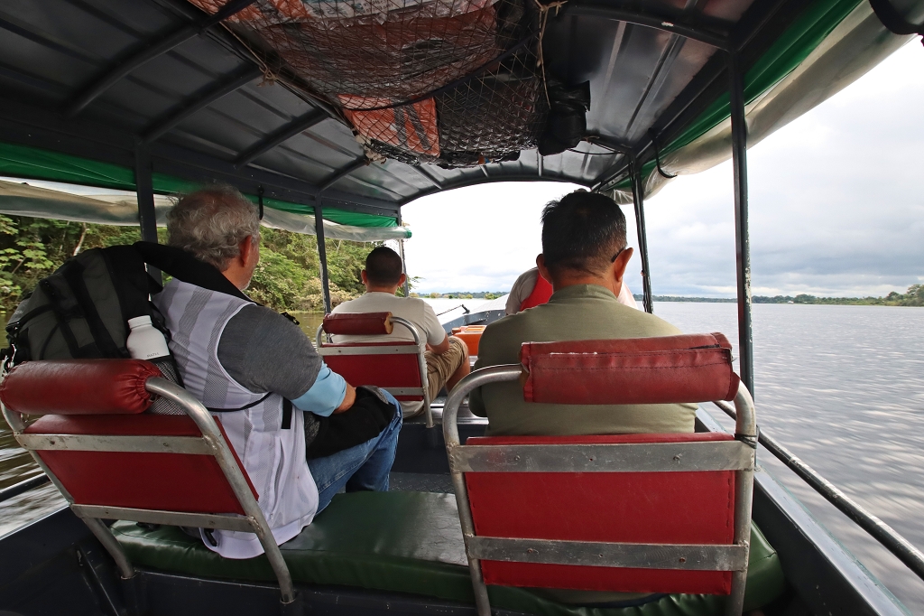 Fahrt vom Arara-Hafen zur Amazon Turtle Lodge