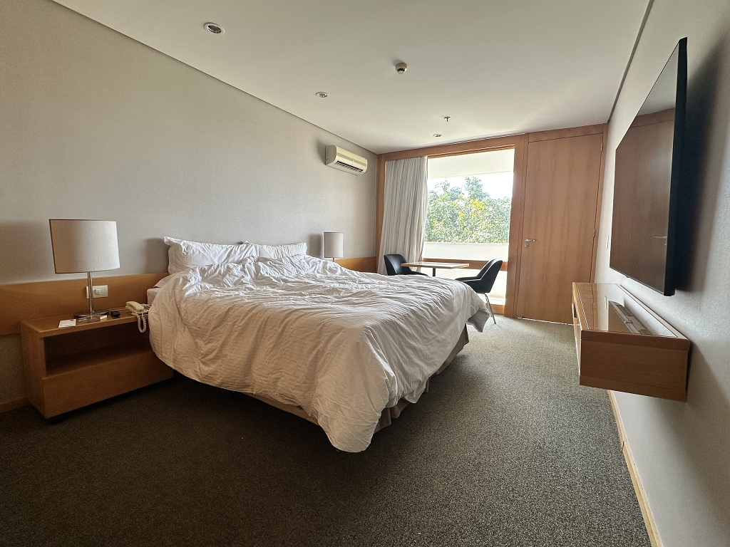 Unser Zimmer im Brasília Palace Hotel