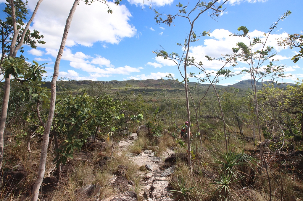 Trilha Amarela (Yellow Trail) im Parque Nacional da Chapada dos Veadeiros