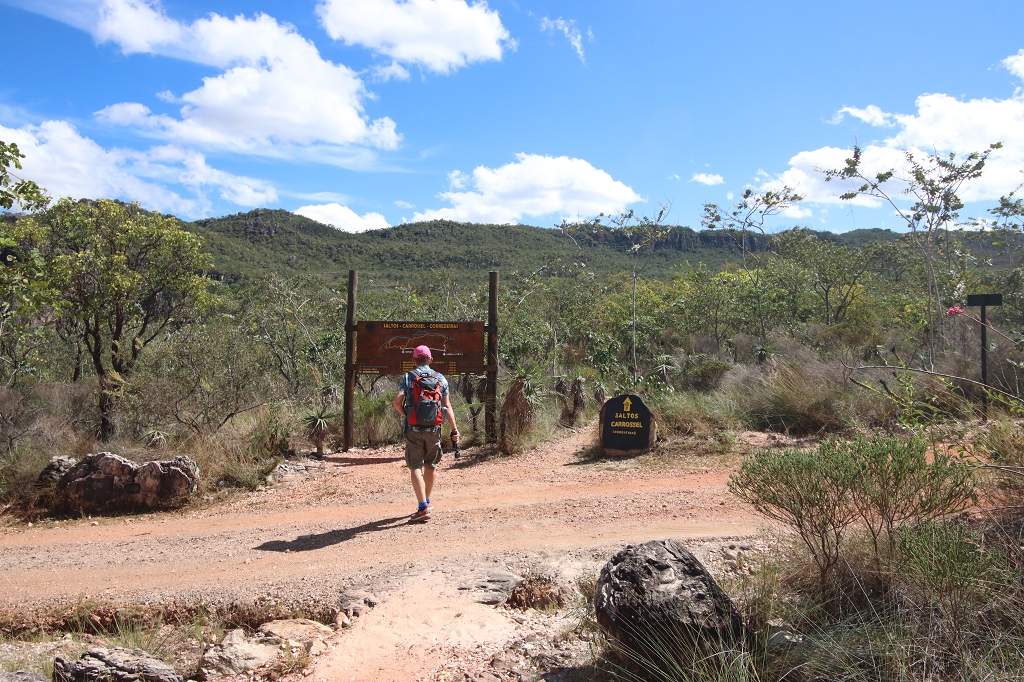 Trilha Amarela (Yellow Trail) im Parque Nacional da Chapada dos Veadeiros