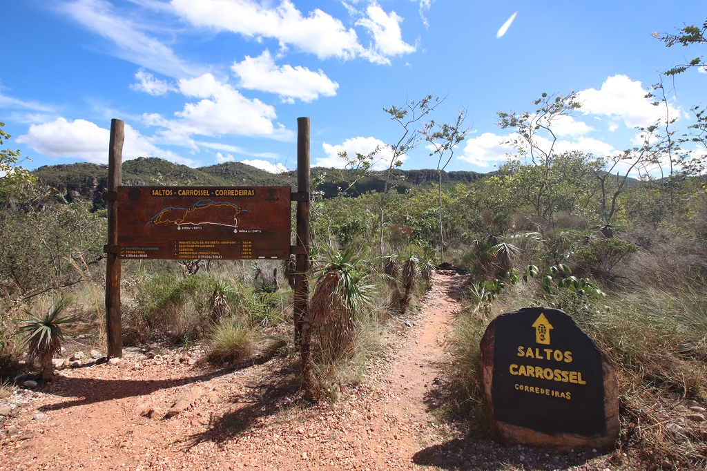 Trilha Amarela (Yellow Trail) im Parque Nacional da Chapada dos Veadeiros