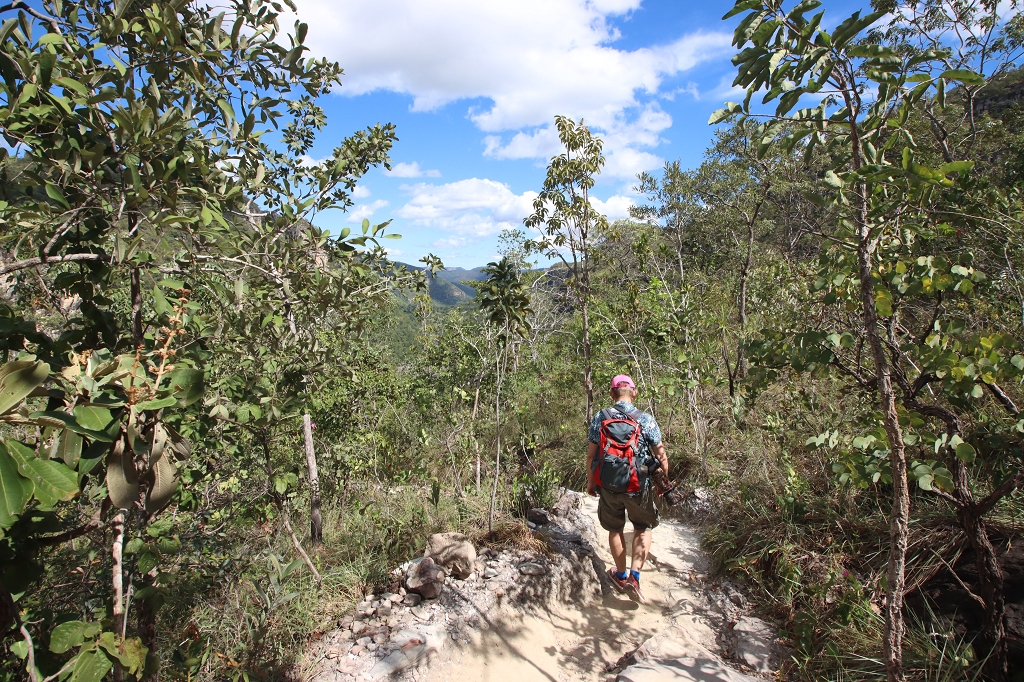 Trilha Amarela (Yellow Trail) im Parque Nacional da Chapada dos Veadeiros