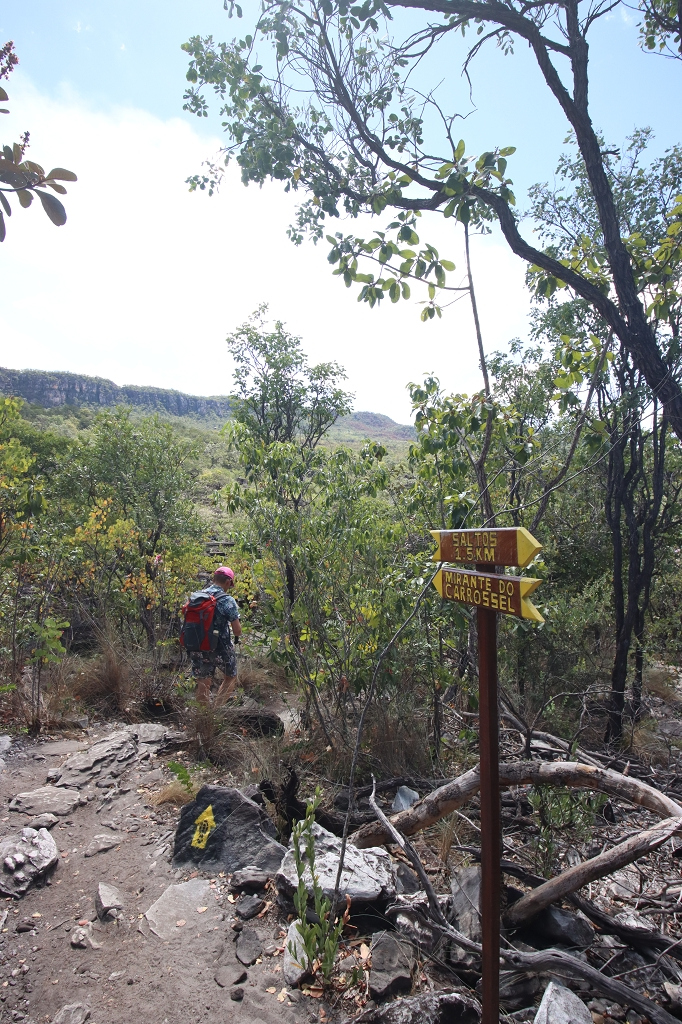 Trilha Amarela (Yellow Trail) im Parque Nacional da Chapada dos Veadeiros